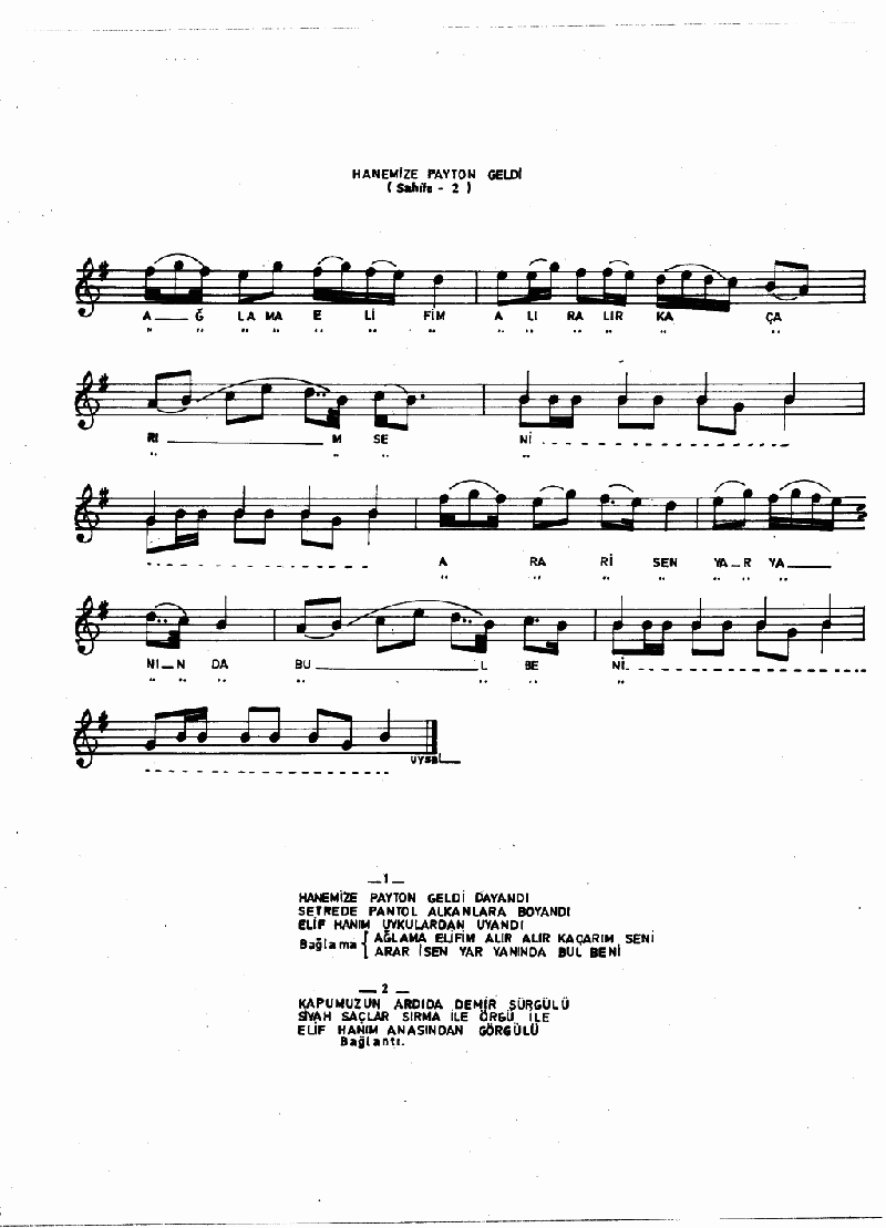 HANEMİZE PAYTON GELDİ DAYANDI