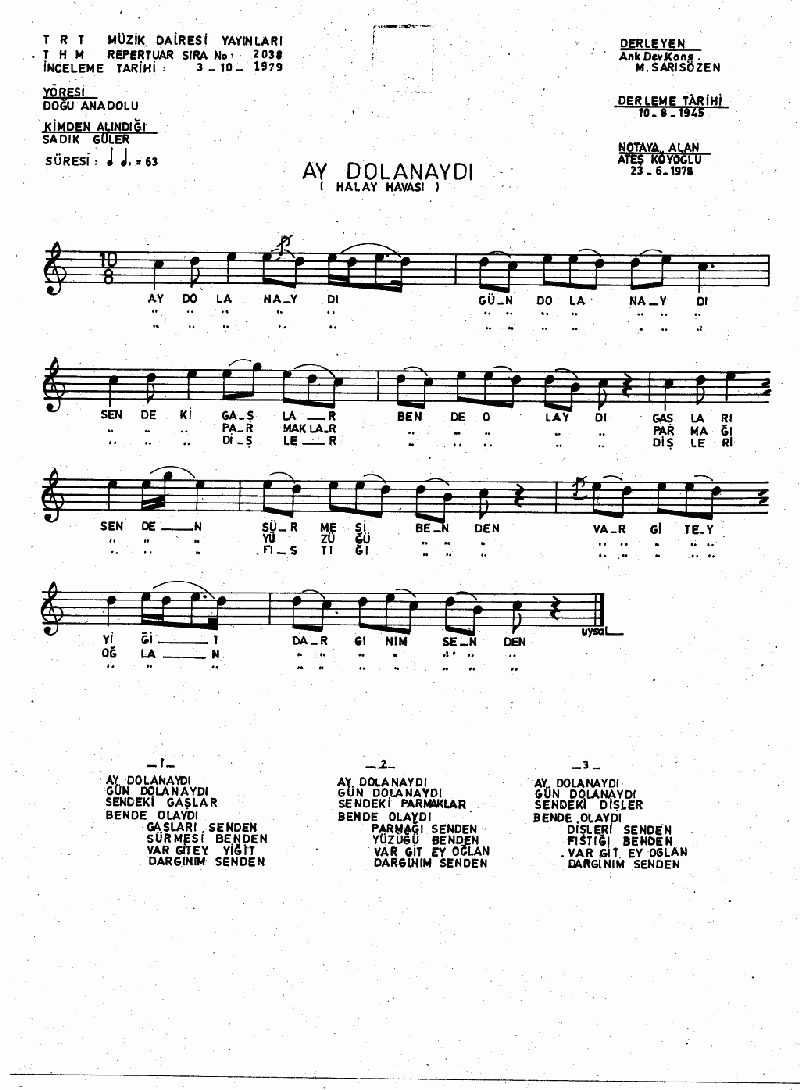 AY DOLANAYDI