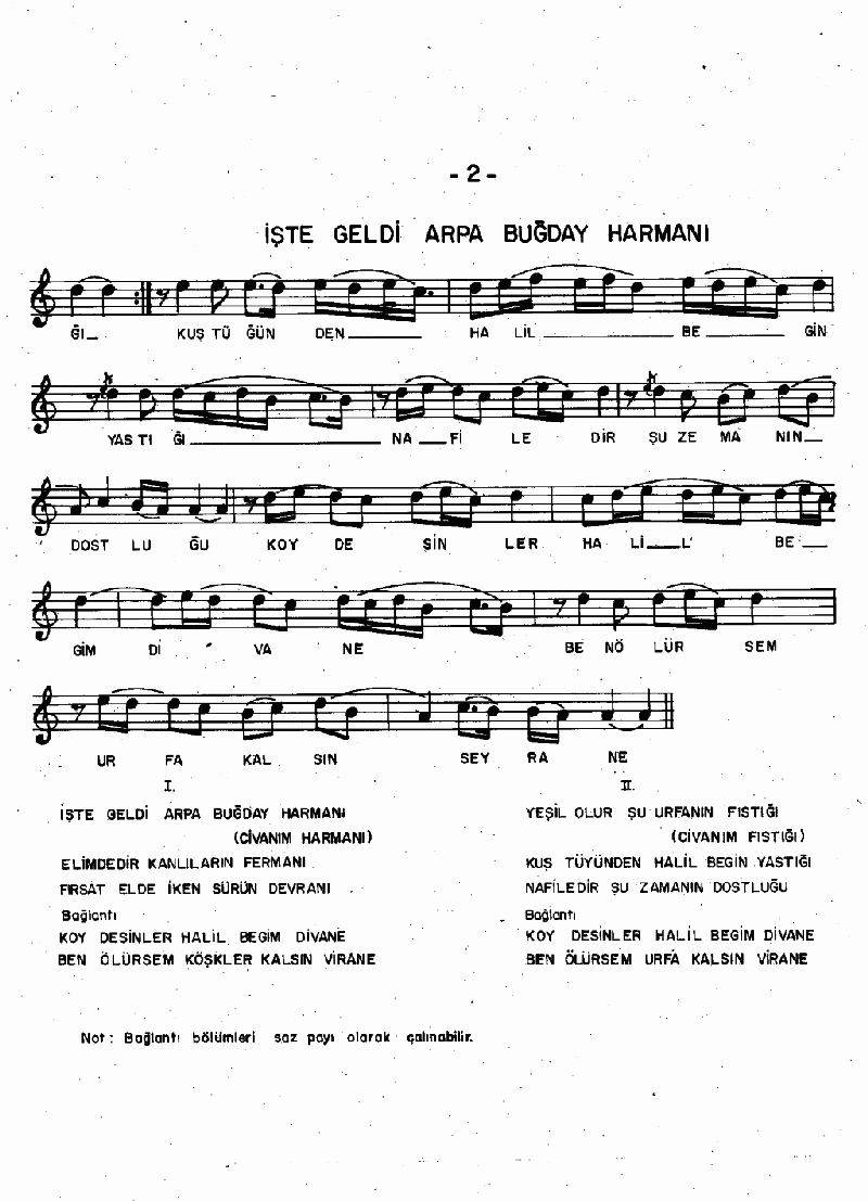 İŞTE GELDİ ARPA BUĞDAY HARMANI