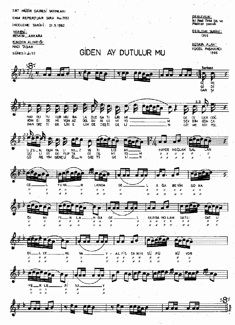 GİDEN AY DUTULUR MU