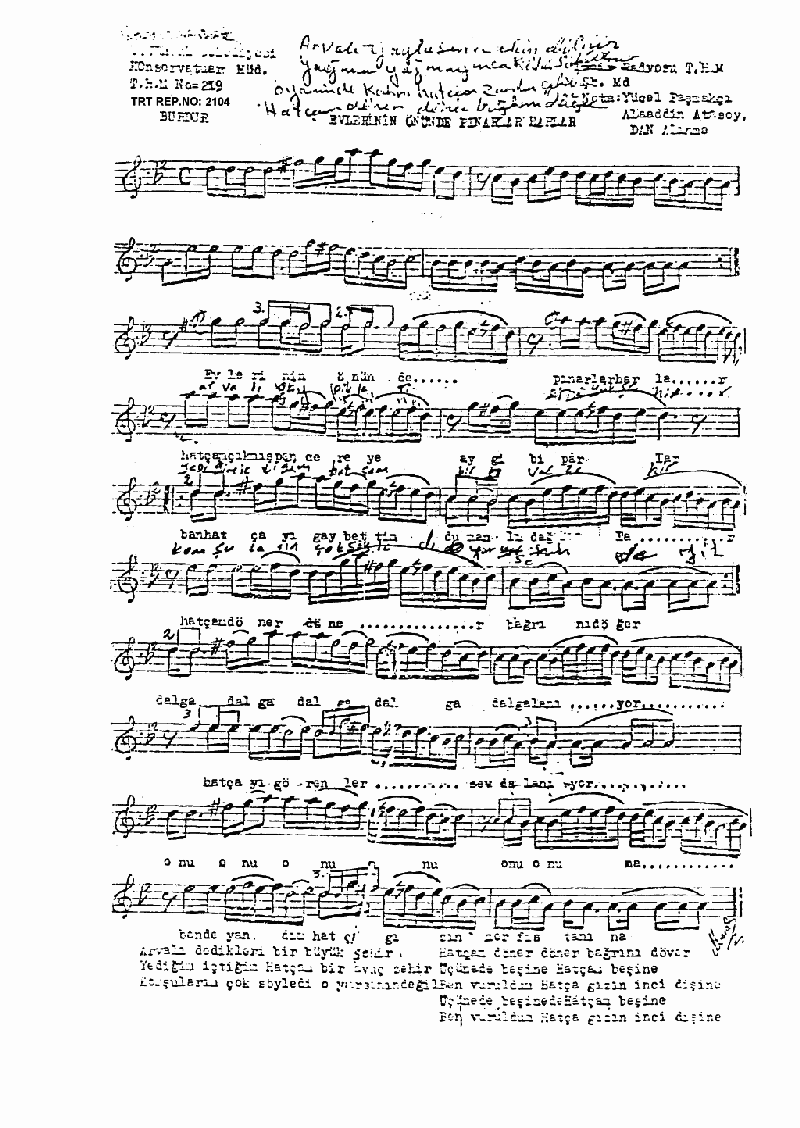 EVLERİNİN ÖNÜNDE PINARLAR HARLAR