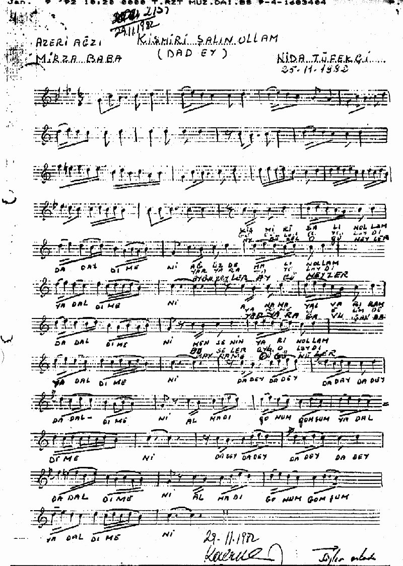 KİŞMİRİ ŞALIN OLLAM