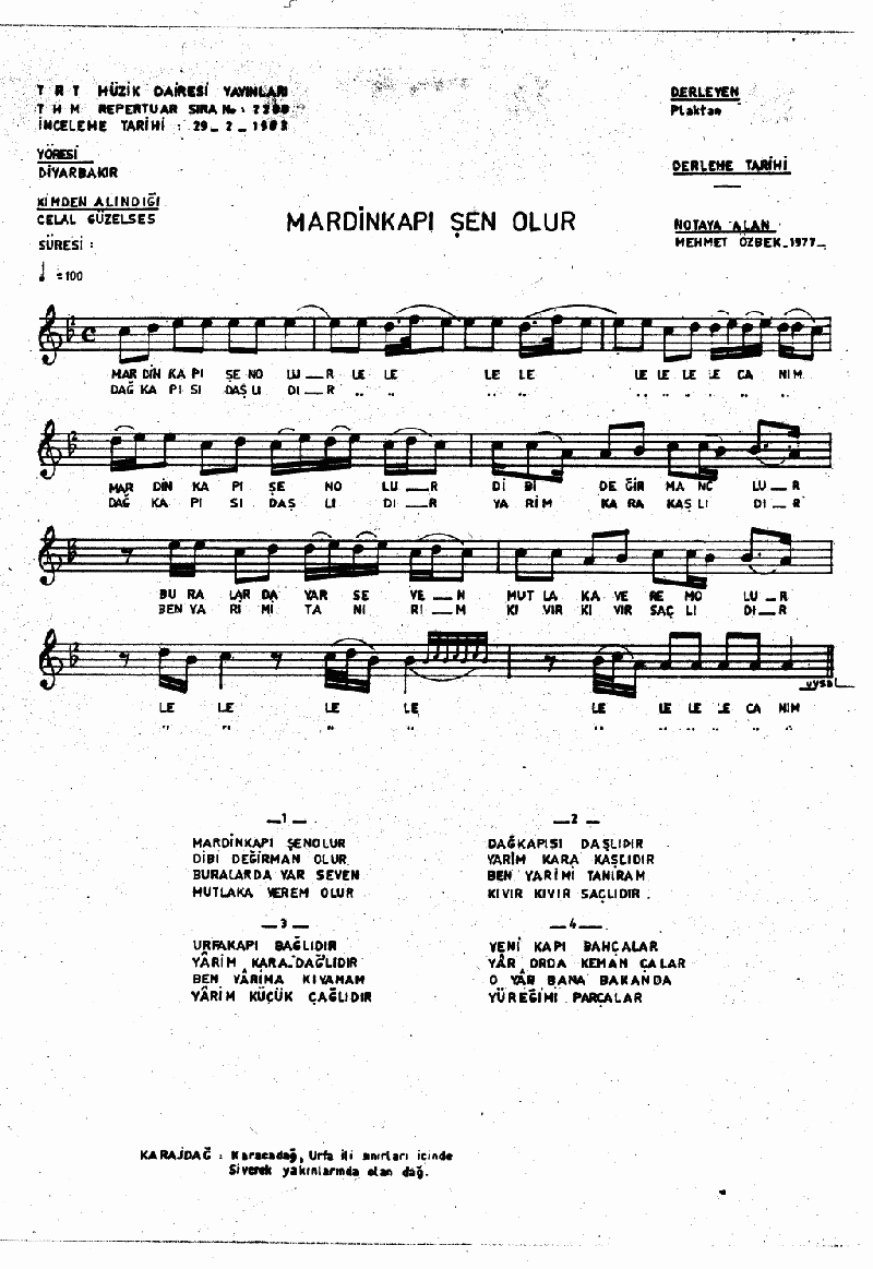 MARDİN KAPI ŞEN OLUR