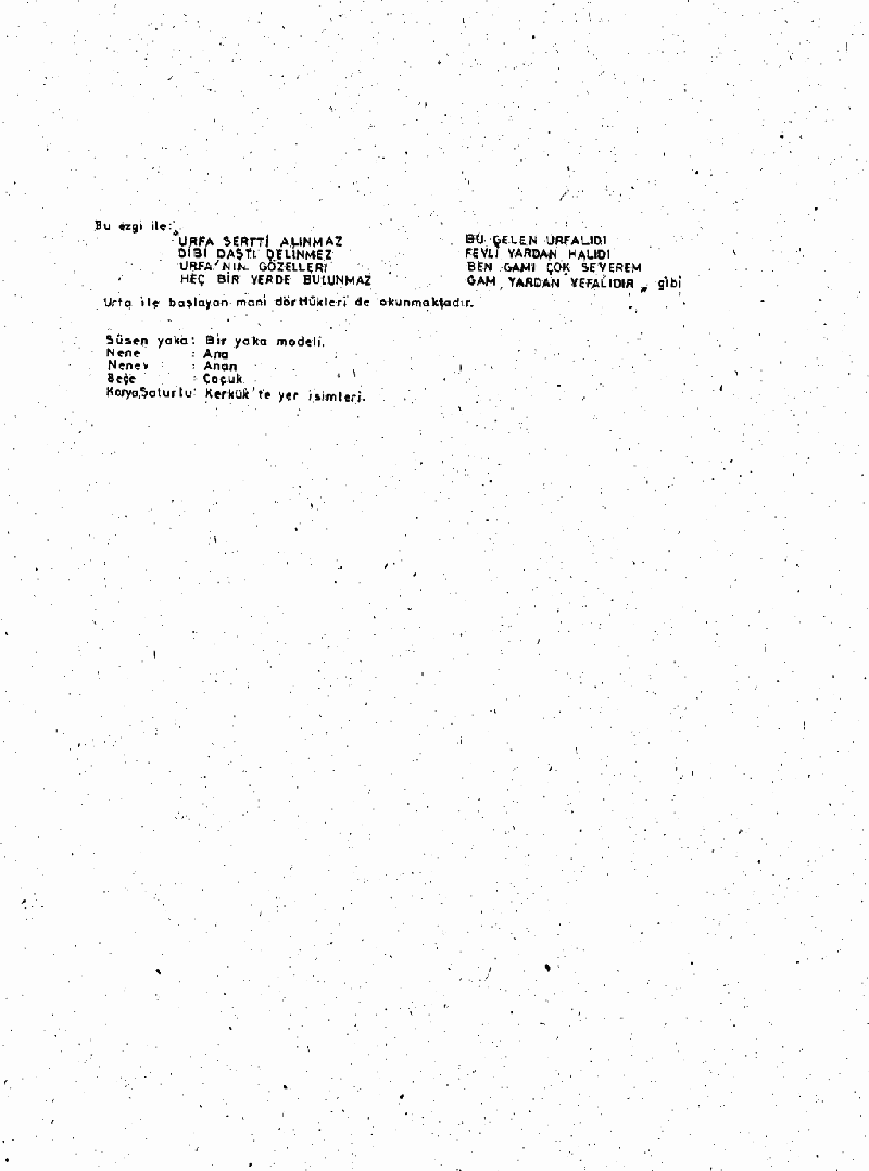 SÜSENİ MAHMUR YAKASI