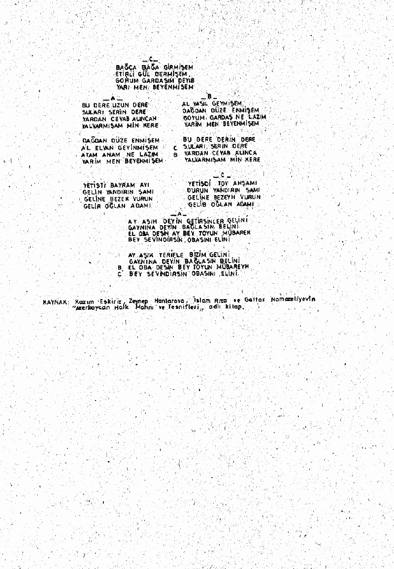 BAHÇA BAĞA GİRMİŞEM