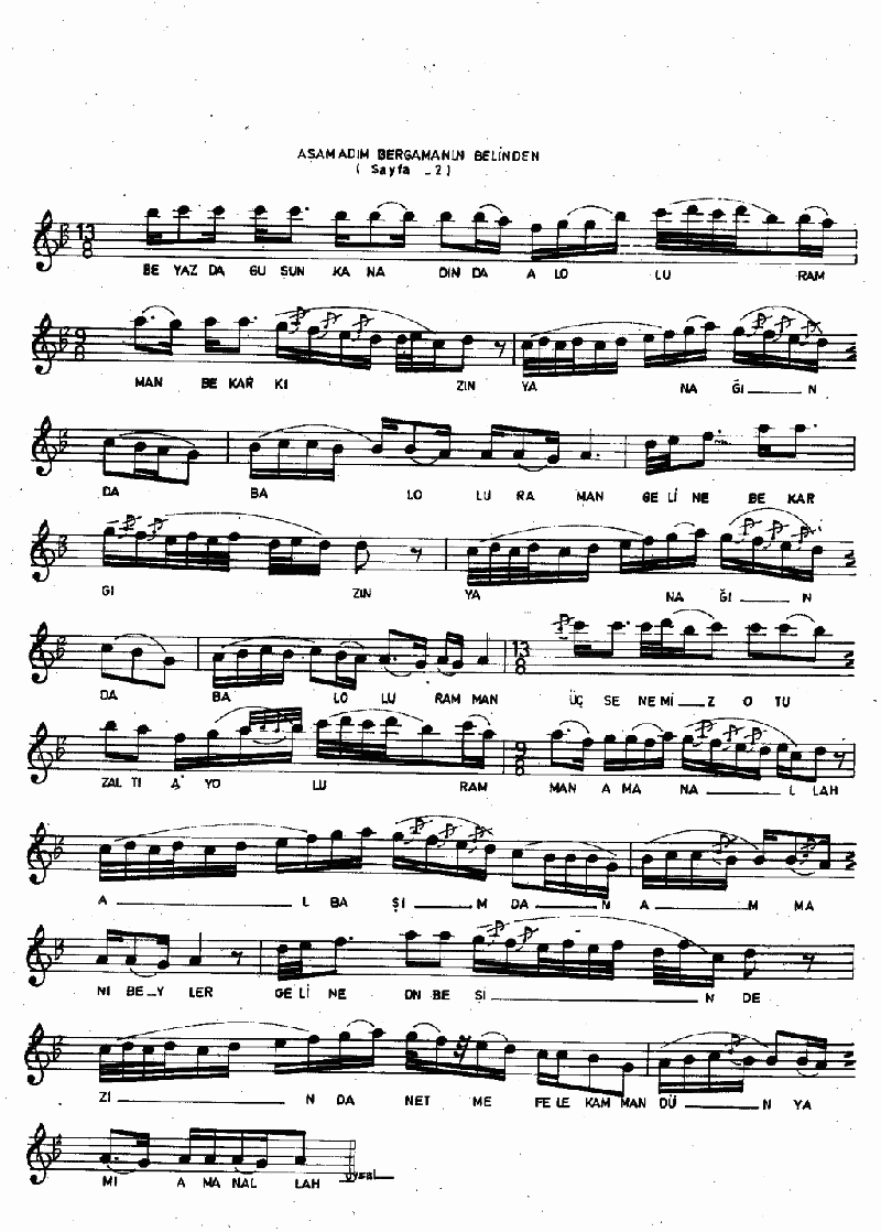 AŞAMADIM BERGAMA'NIN BELİNDEN