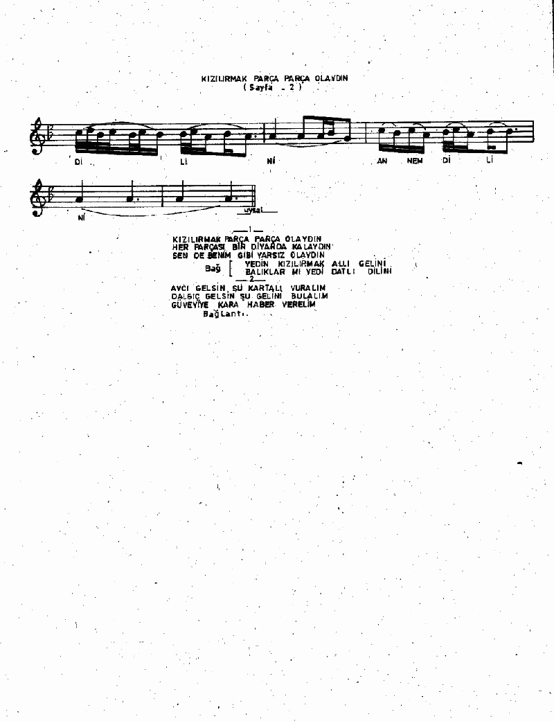 KIZILIRMAK PARÇA PARÇA OLAYDIN