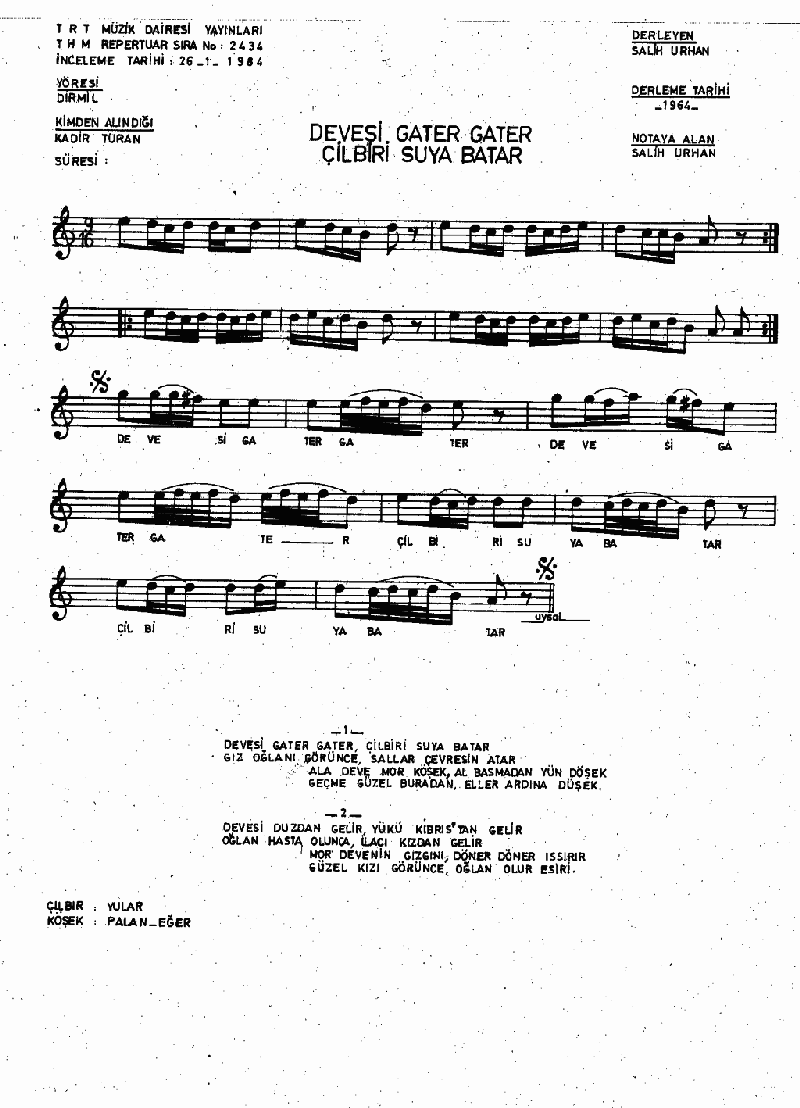 DEVESİ GATER GATER