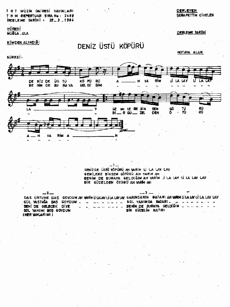 DENİZ ÜSTÜ KÖPÜRÜ