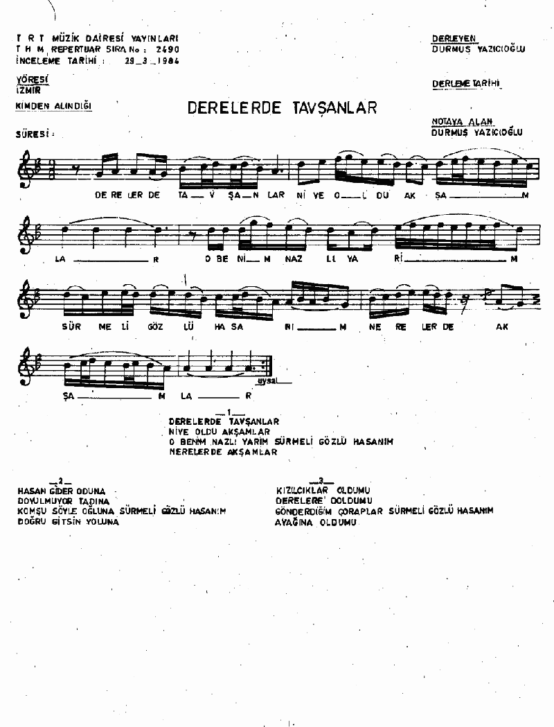 DERELERDE TAVŞANLAR