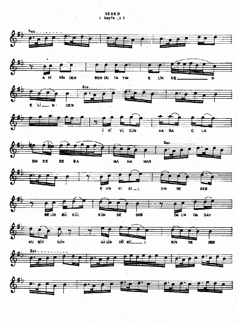 SEBEP MEZERİNDE YOSUNLAR BİTSİN