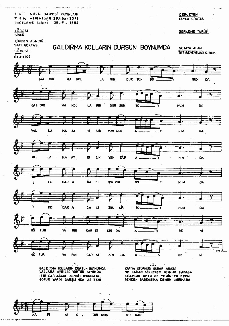 GALDIRMA KOLLARIN DURSUN BOYNUMDA