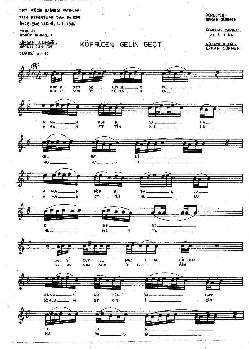 KÖPRÜDEN GELİN GEÇTİ