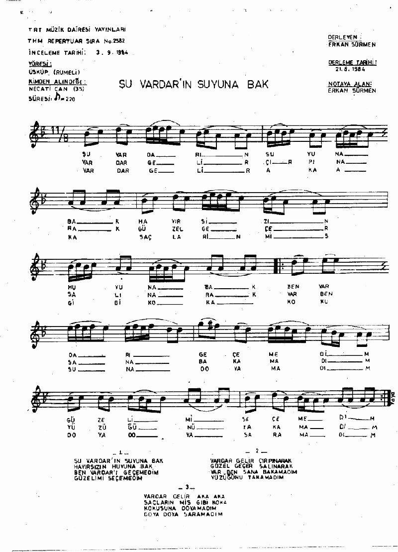 ŞU VARDAR'IN SUYUNA BAK