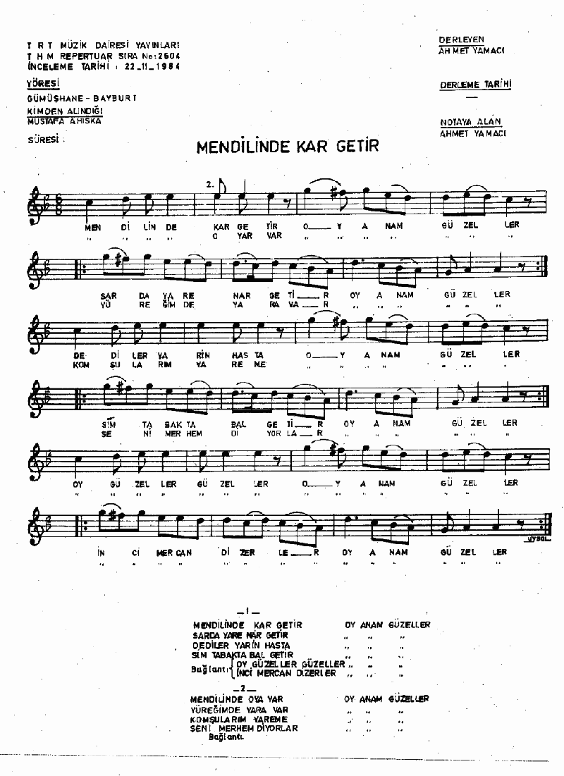 MENDİLİNDE KAR GETİR