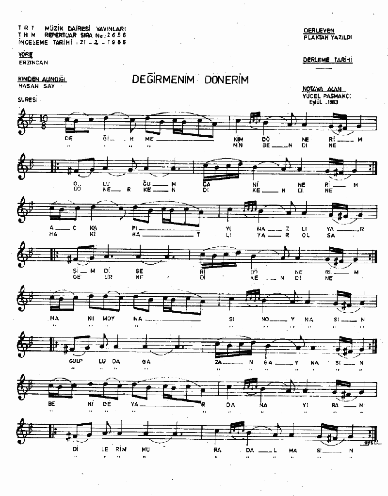 DEĞİRMENİM DÖNERİM