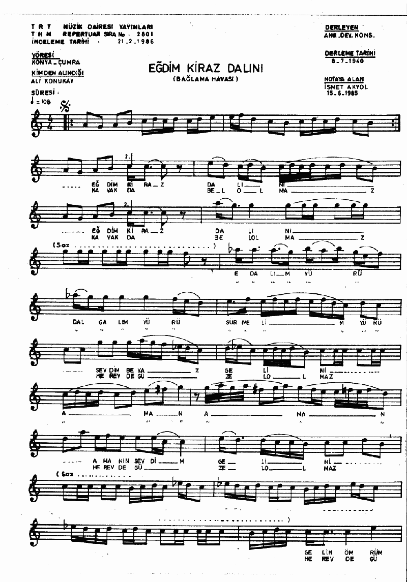 EĞDİM KİRAZ DALINI