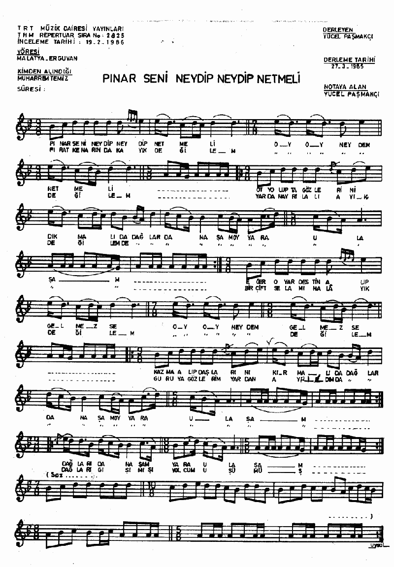 PINAR SENİ NEYDİP NEYDİP NETMELİ