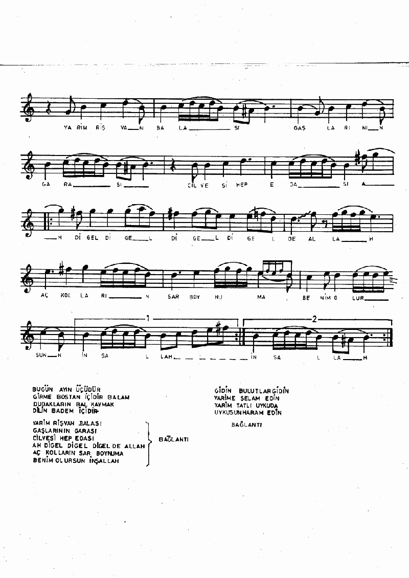 BUGÜN AYIN ÜÇÜDÜR - I