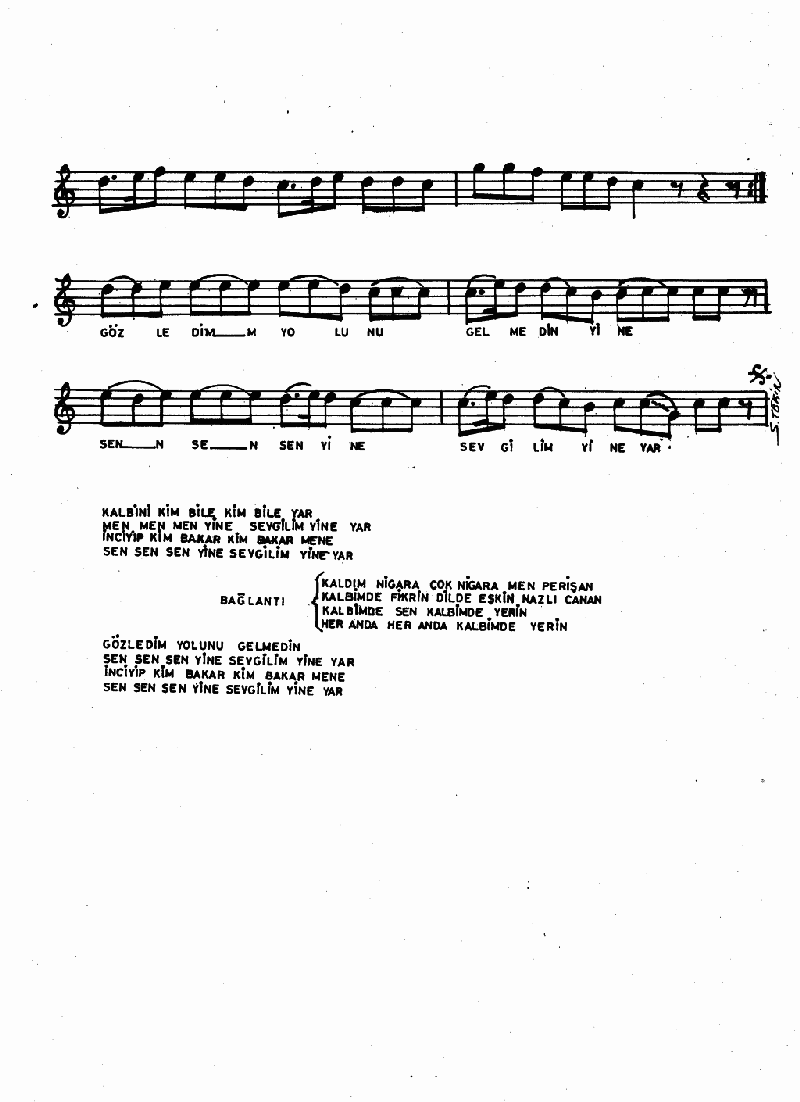 KALBİNİ KİM BİLE KİM BİLE YAR