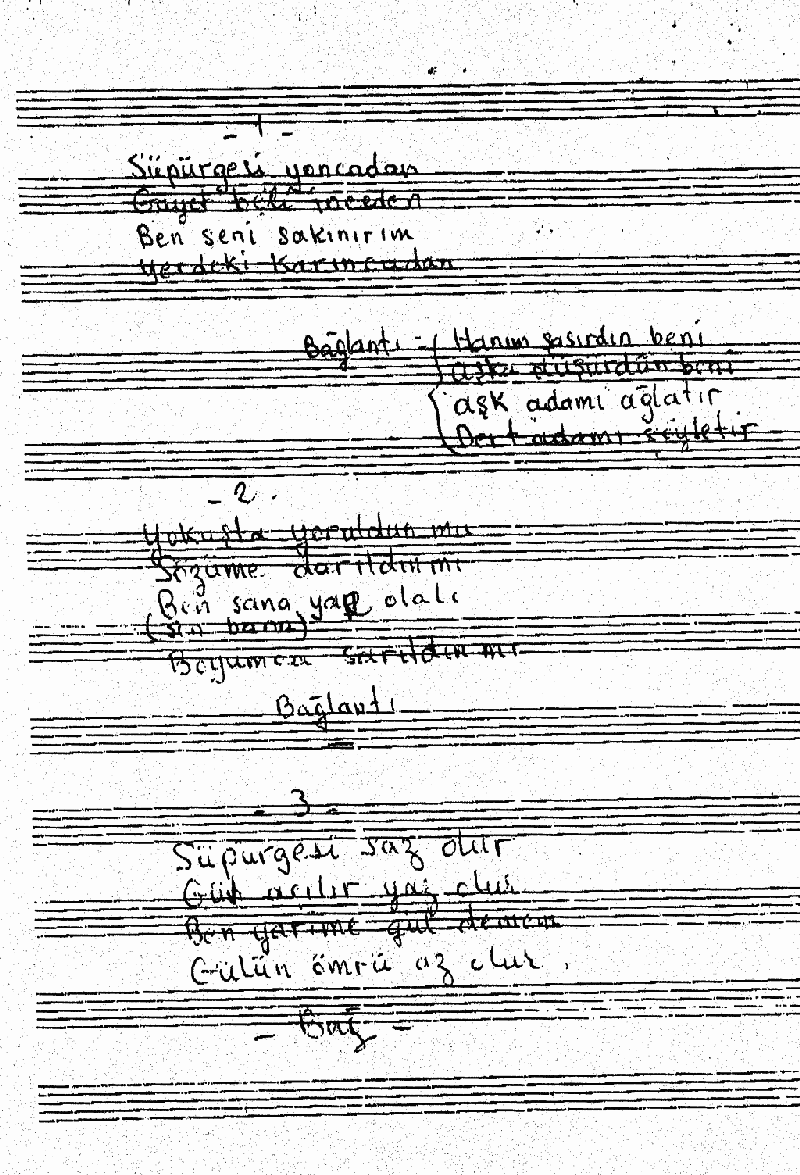 SÜPÜRGESİ YONCADAN - I