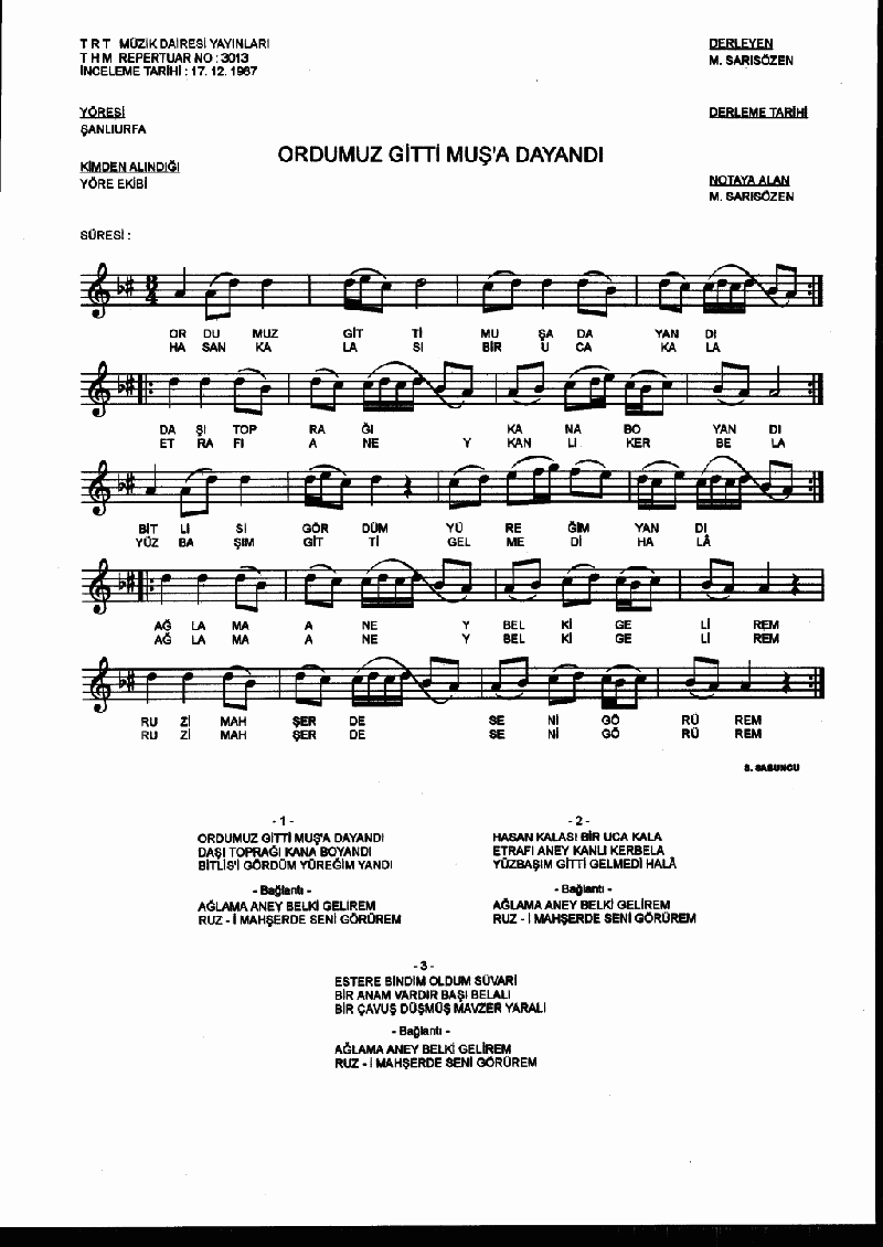 ORDUMUZ GİTTİ MUŞ'A DAYANDI