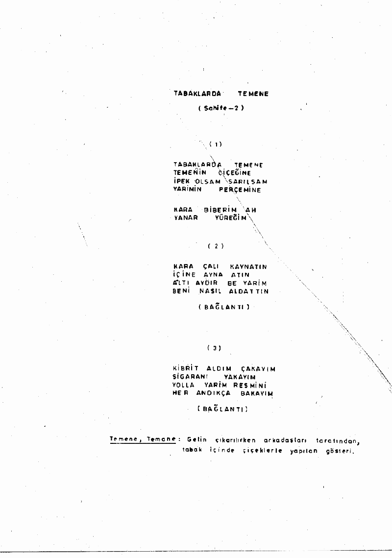 TABAKLARDA TEMENE
