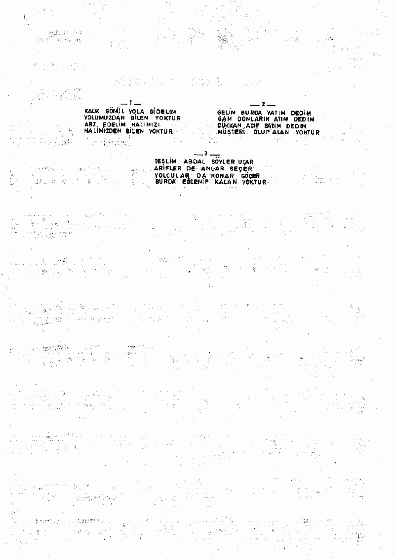 KALK GÖNÜL YOLA GİDELİM