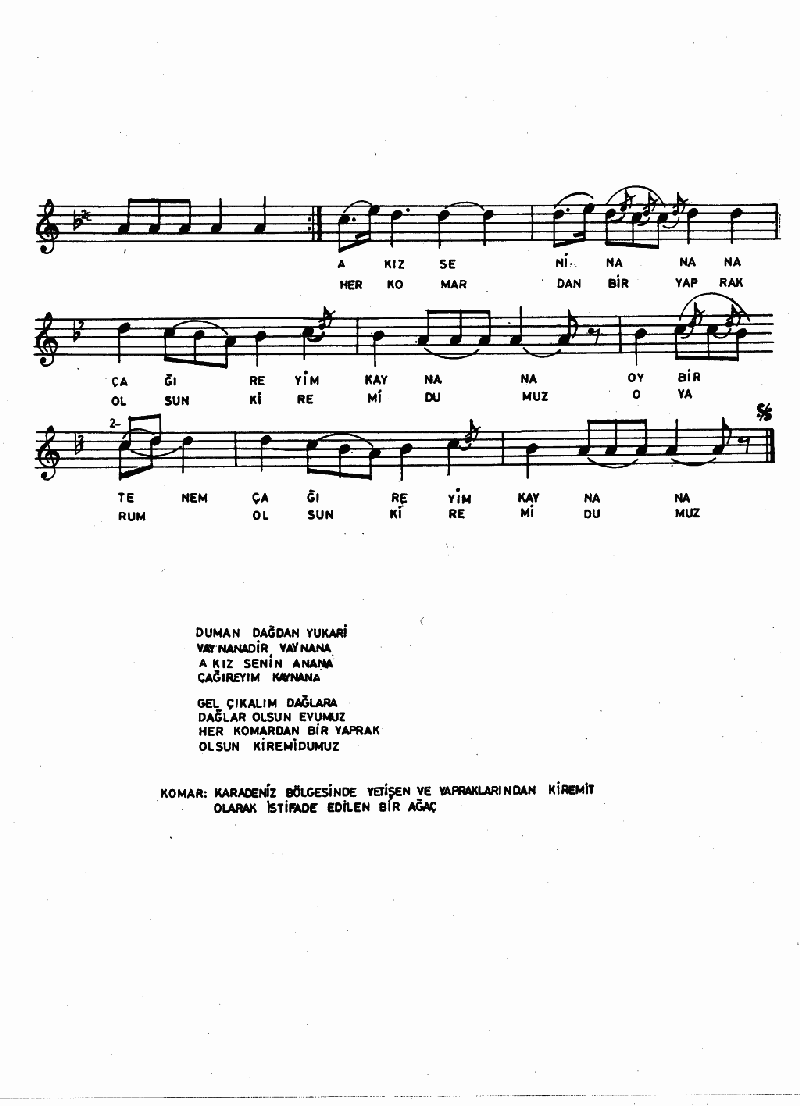 DUMAN DAĞDAN YUKARI - I