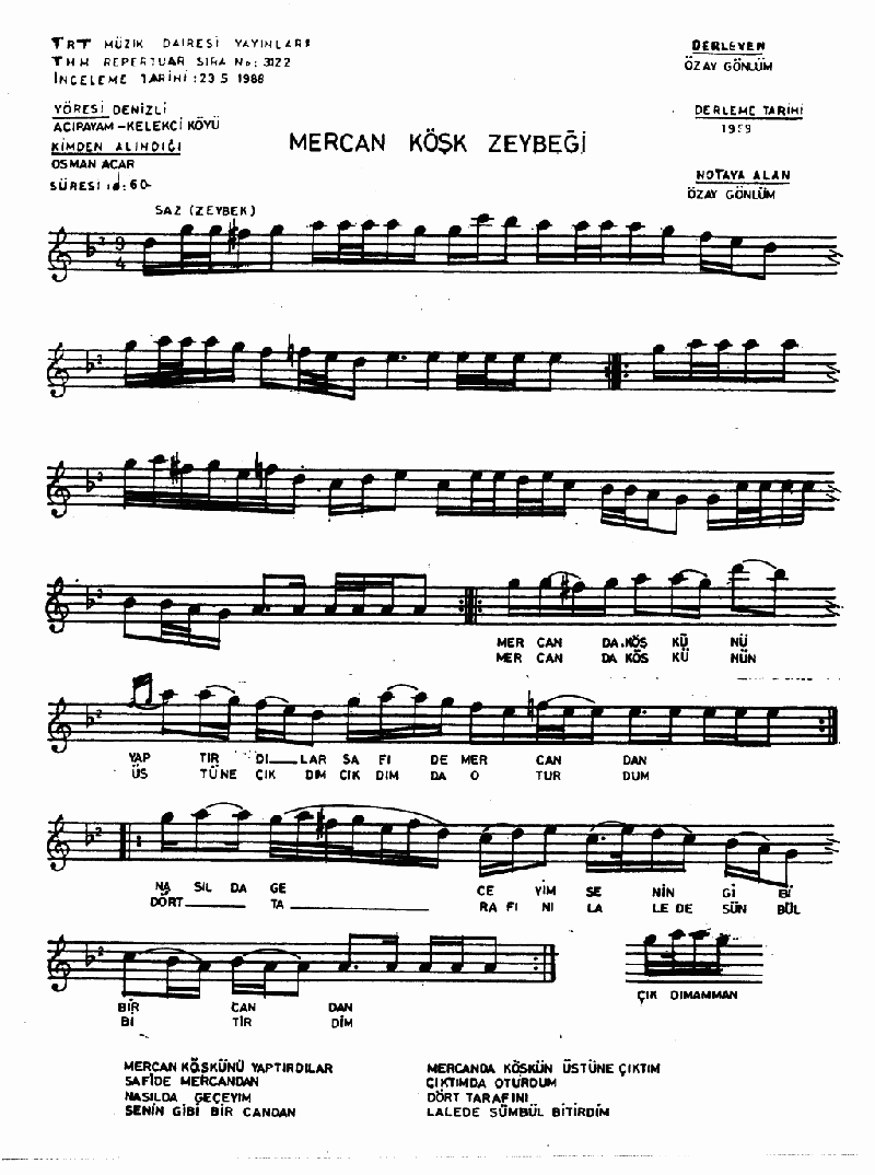 MERCAN KÖŞKÜNÜ YAPTIRDILAR