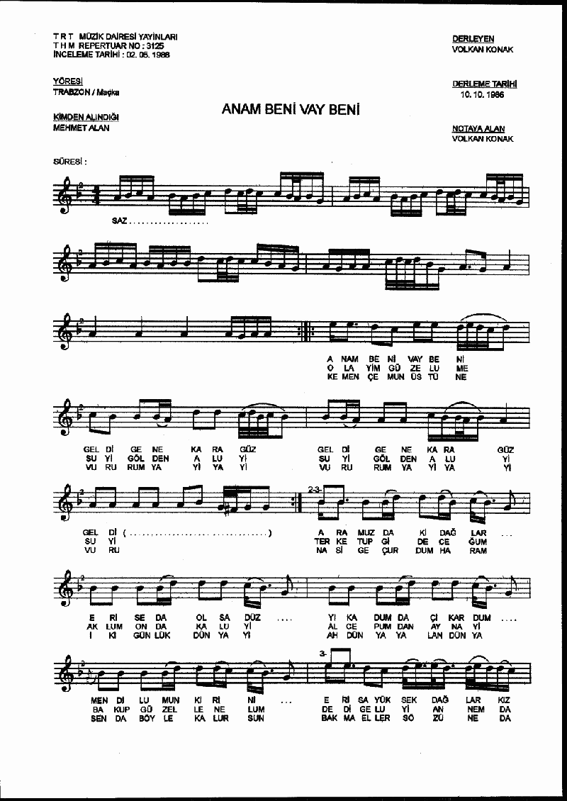 ANAM BENİ VAY BENİ