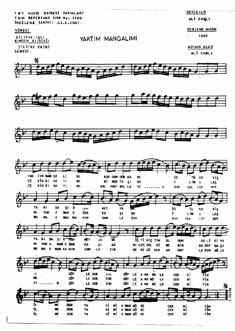 YAKTIM MANGALIMI KOYDUM DÜKKANE