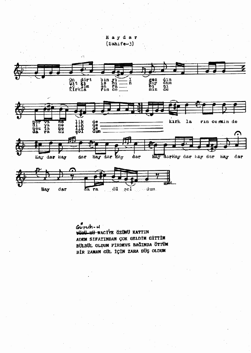 ONDÖRTBİN YIL GEZDİM PERVANELİKTE