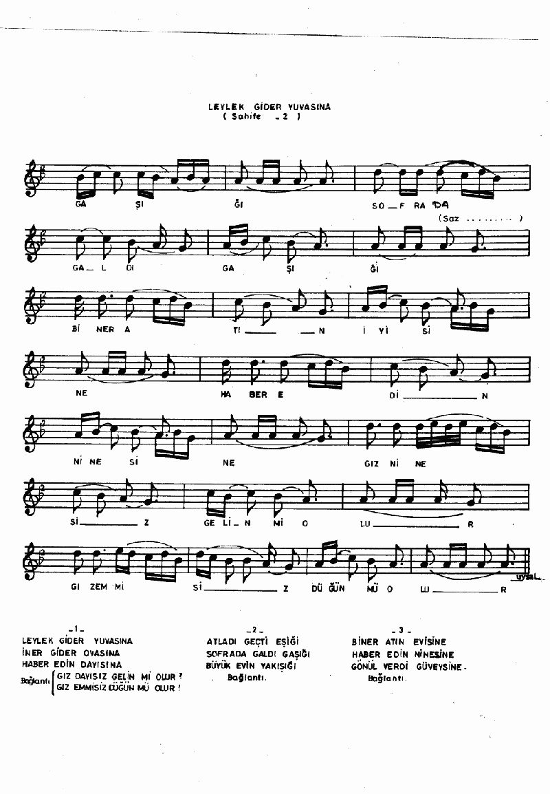 LEYLEK GİDER YUVASINA