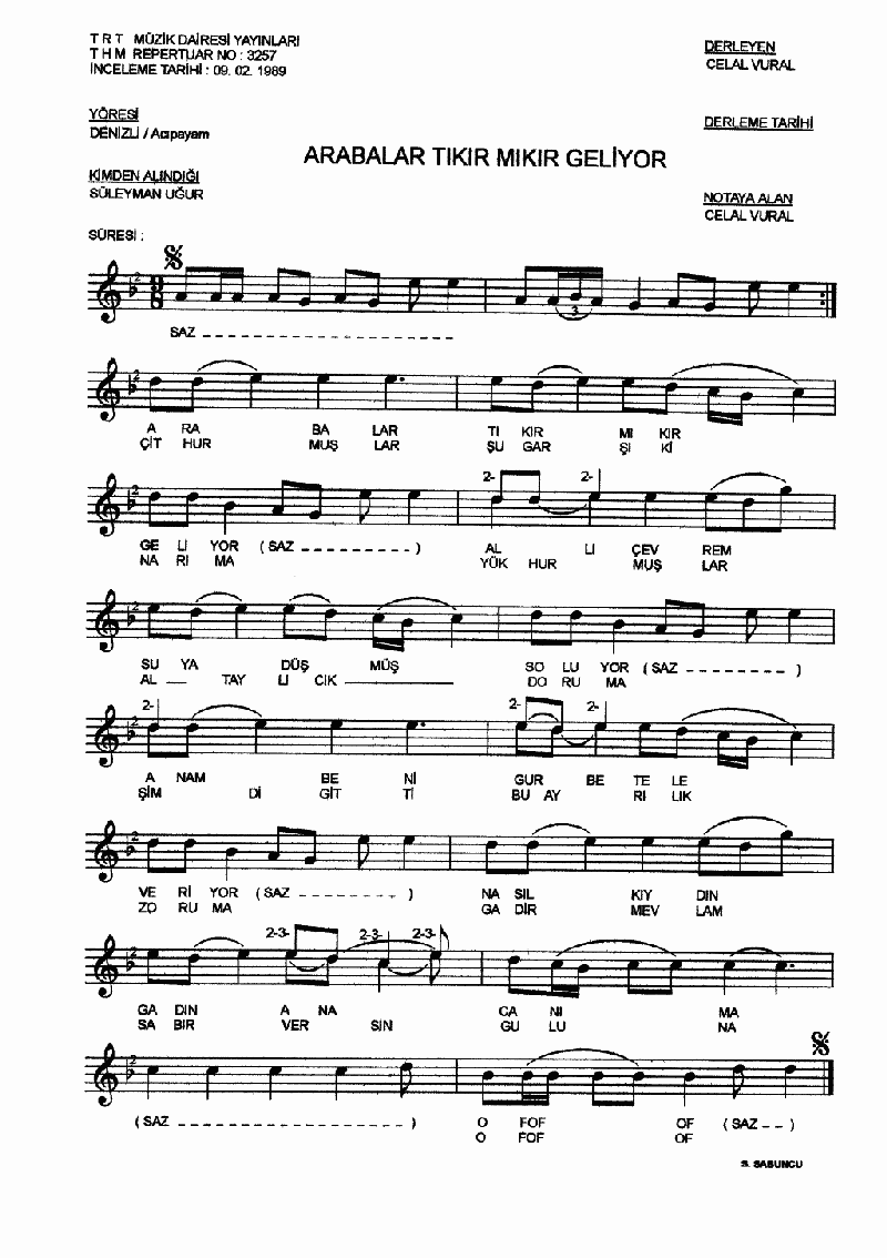 ARABALAR TIKIR MIKIR GELİYOR