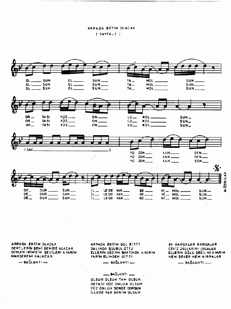 ARPA DA EKTİM OLACAK