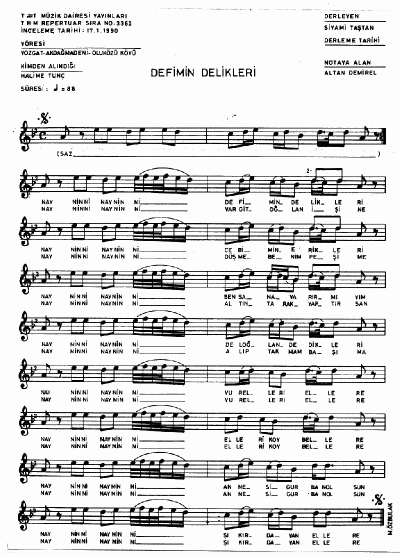 DEFİMİN DELİKLERİ