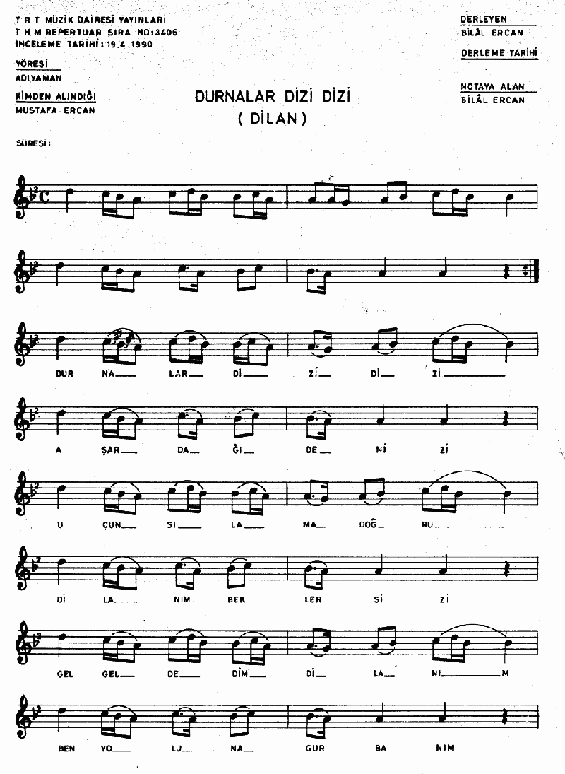 DURNALAR DİZİ DİZİ
