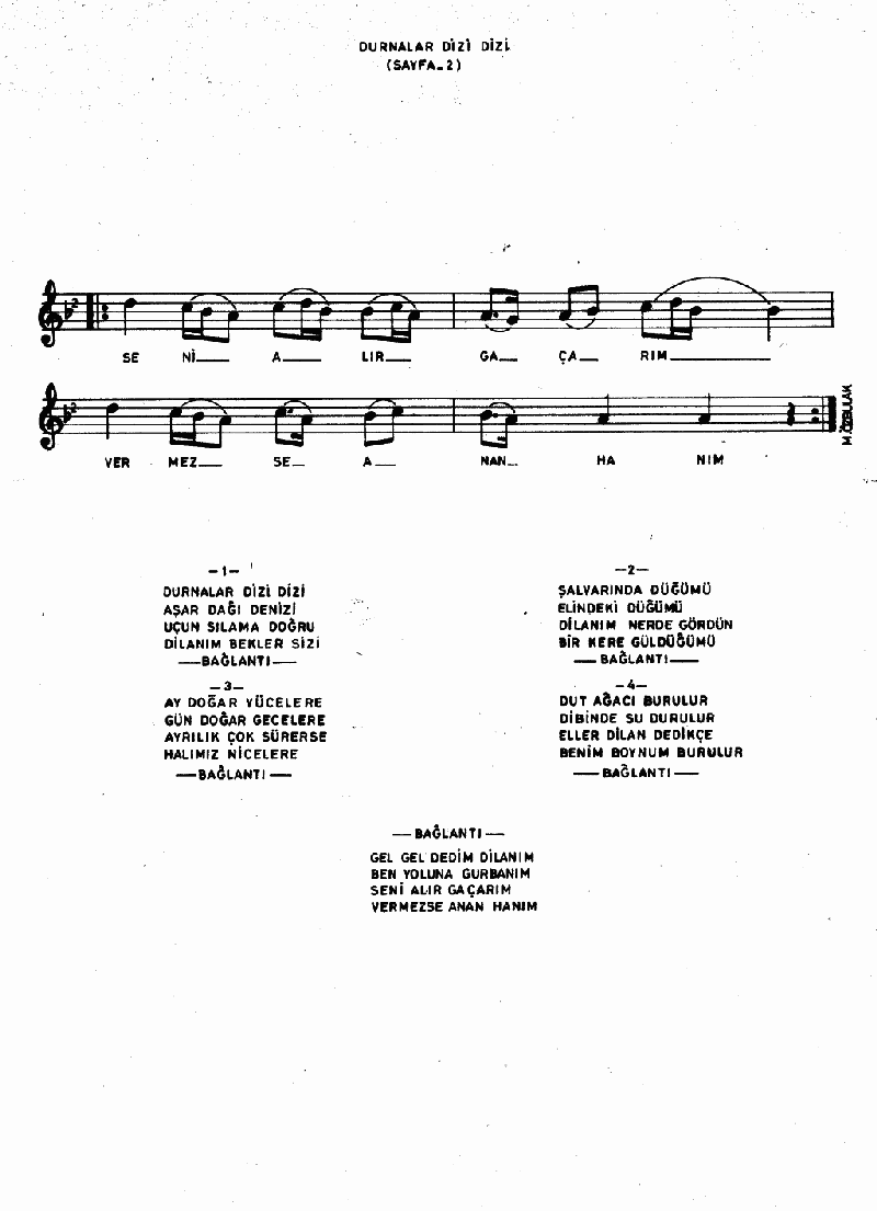 DURNALAR DİZİ DİZİ