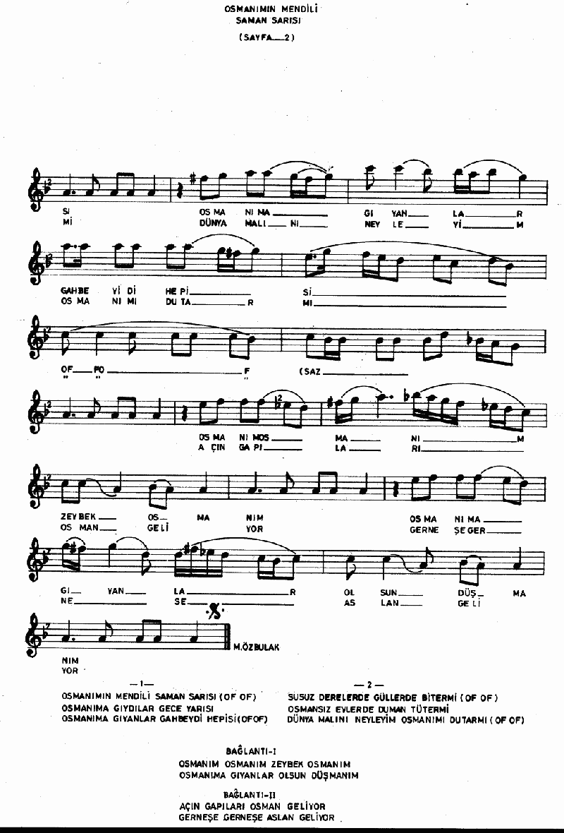 OSMAN'IMIN MENDİLİ SAMAN SARISI