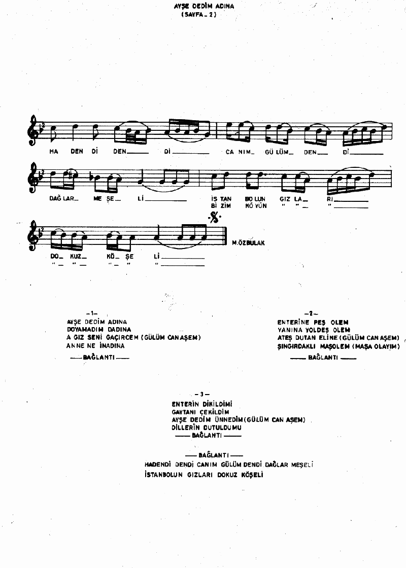 AYŞE DEDİM ADINA