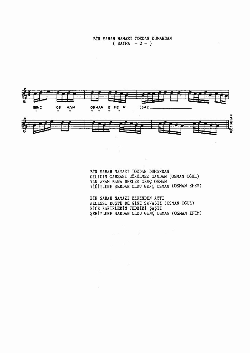 BİR SABAH NAMAZI TOZDAN DUMANDAN