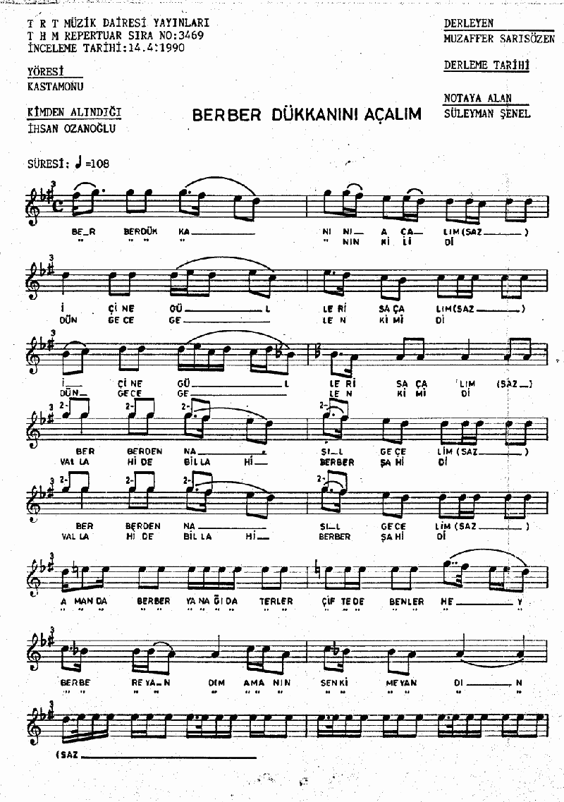 BERBER DÜKKANINI AÇALIM