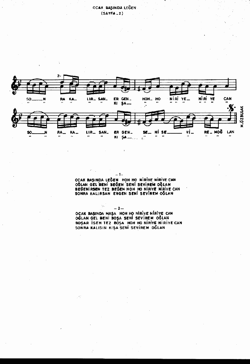 OCAK BAŞINDA LEĞEN