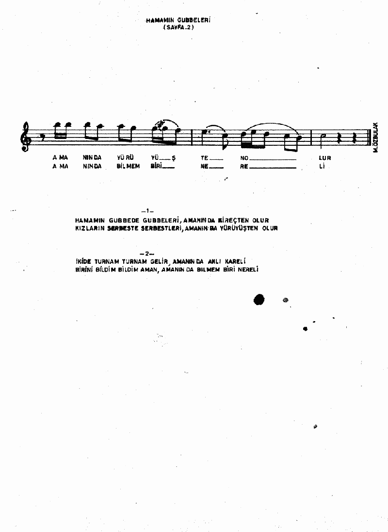 HAMAMIN GUBBELERİ KİREÇTEN OLUR