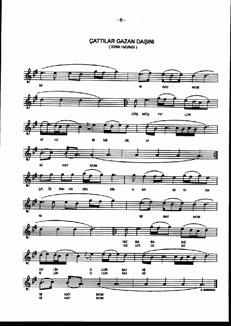 ÇATTILAR GAZAN DAŞINI