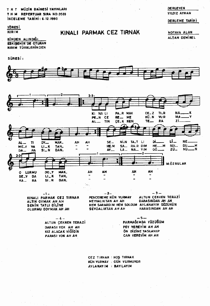 KINALI PARMAK CEZ TIRNAK