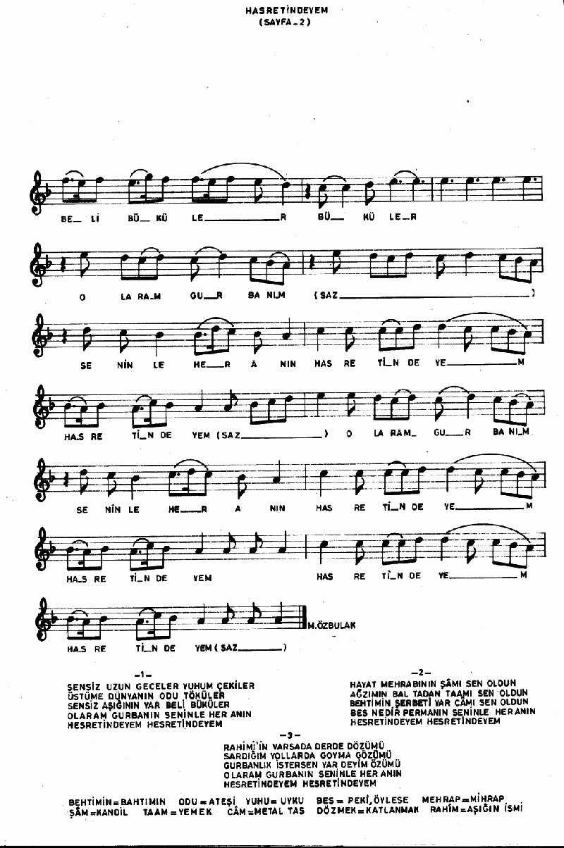 SENSİZ UZUN GECELER YUHUM ÇEKİLER