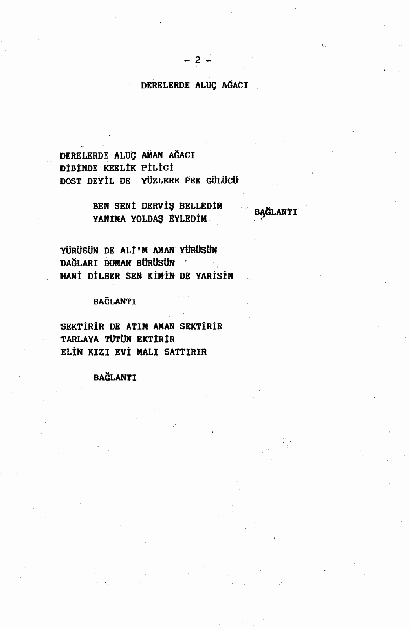 DERELERDE ALUÇ AĞACI