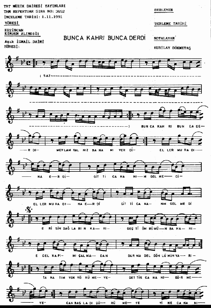 BUNCA KAHRI BUNCA DERDİ